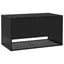 udendørs hyndeboks 100x55x55,5 cm polyrattan sort
