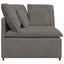modulsofa hjørnemodul med hynder 100 cm lysegrå