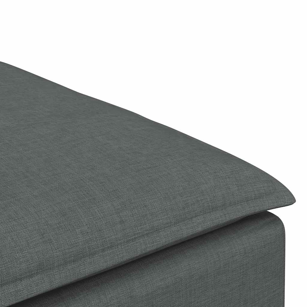 modulær sofa fodskammel modul mørkegrå 100x100x48 cm