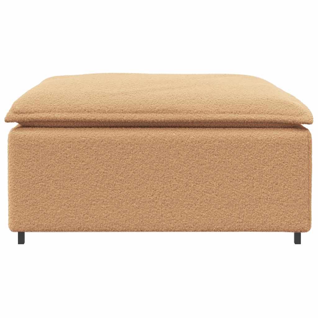 modulær sofa fodskammel modul 100x100x48 cm beige