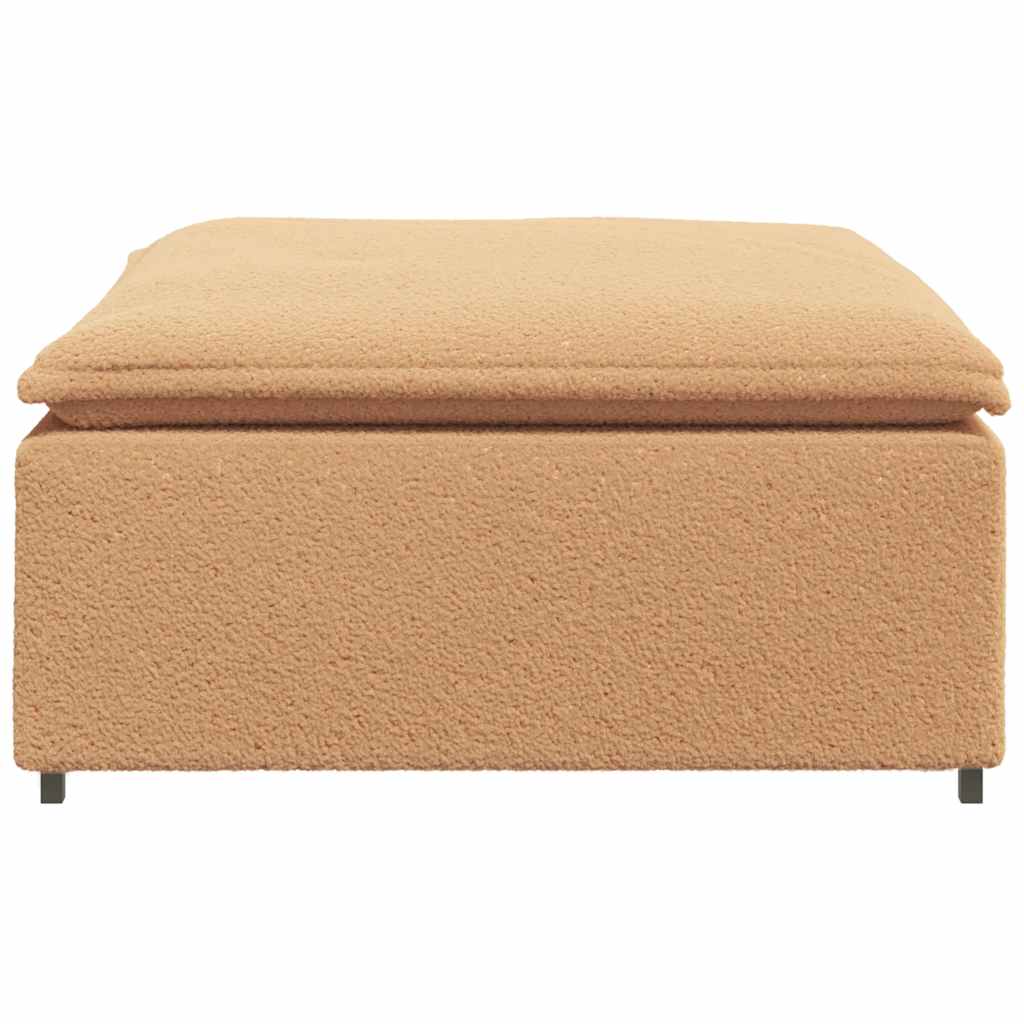modulær sofa fodskammel modul 100x100x48 cm beige