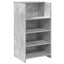 receptionsskranke beton grå 55x50x103,5 cm konstrueret træ