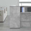 opbevaringsskab 50x45x103,5 cm konstrueret træ betongrå