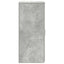 opbevaringsskab 50x45x103,5 cm konstrueret træ betongrå