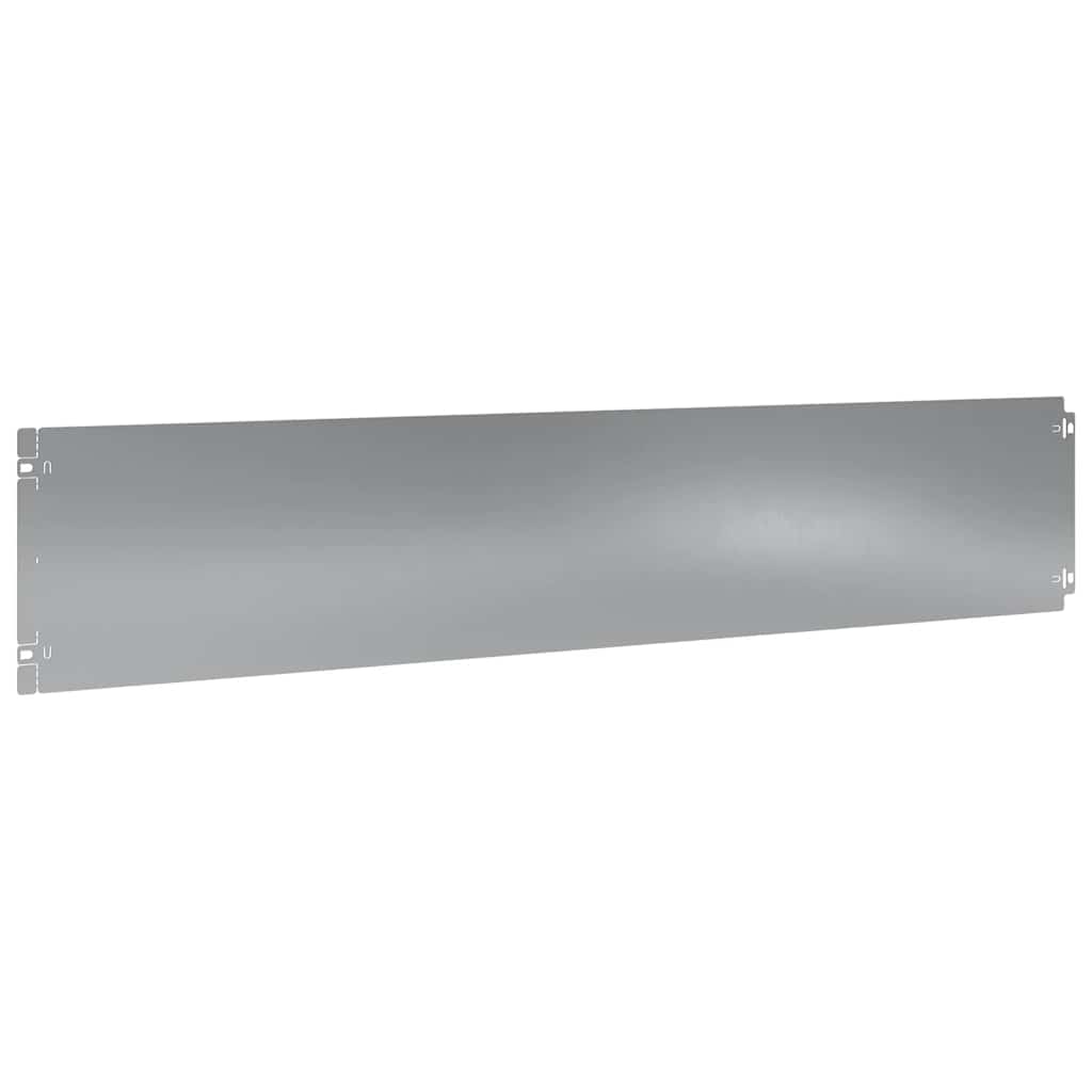 Plænekant 10 stk. 20 x 103 cm Galvaniseret stål Sølv