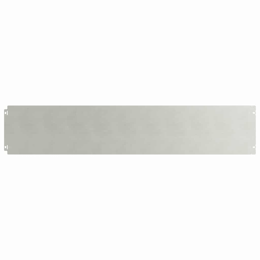 Plænekant 30 stk. 20 x 103 cm Rustfrit stål Sølv