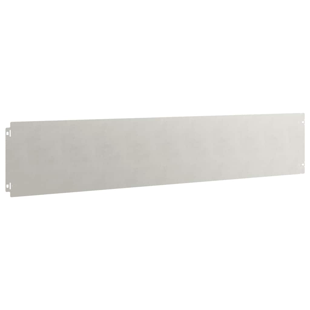 Plænekant 30 stk. 20 x 103 cm Rustfrit stål Sølv