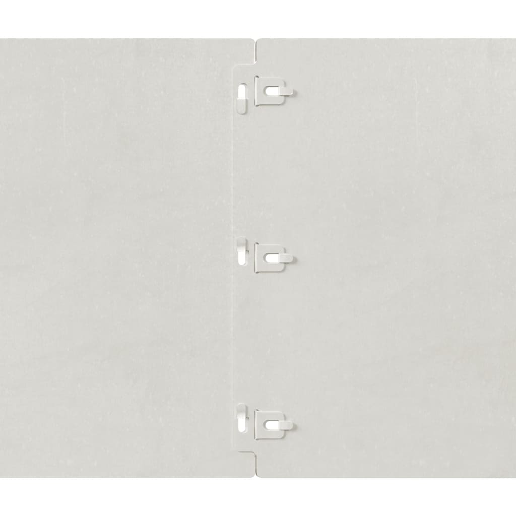 Plænekant 10 stk. 25 x 103 cm Rustfrit stål Sølv
