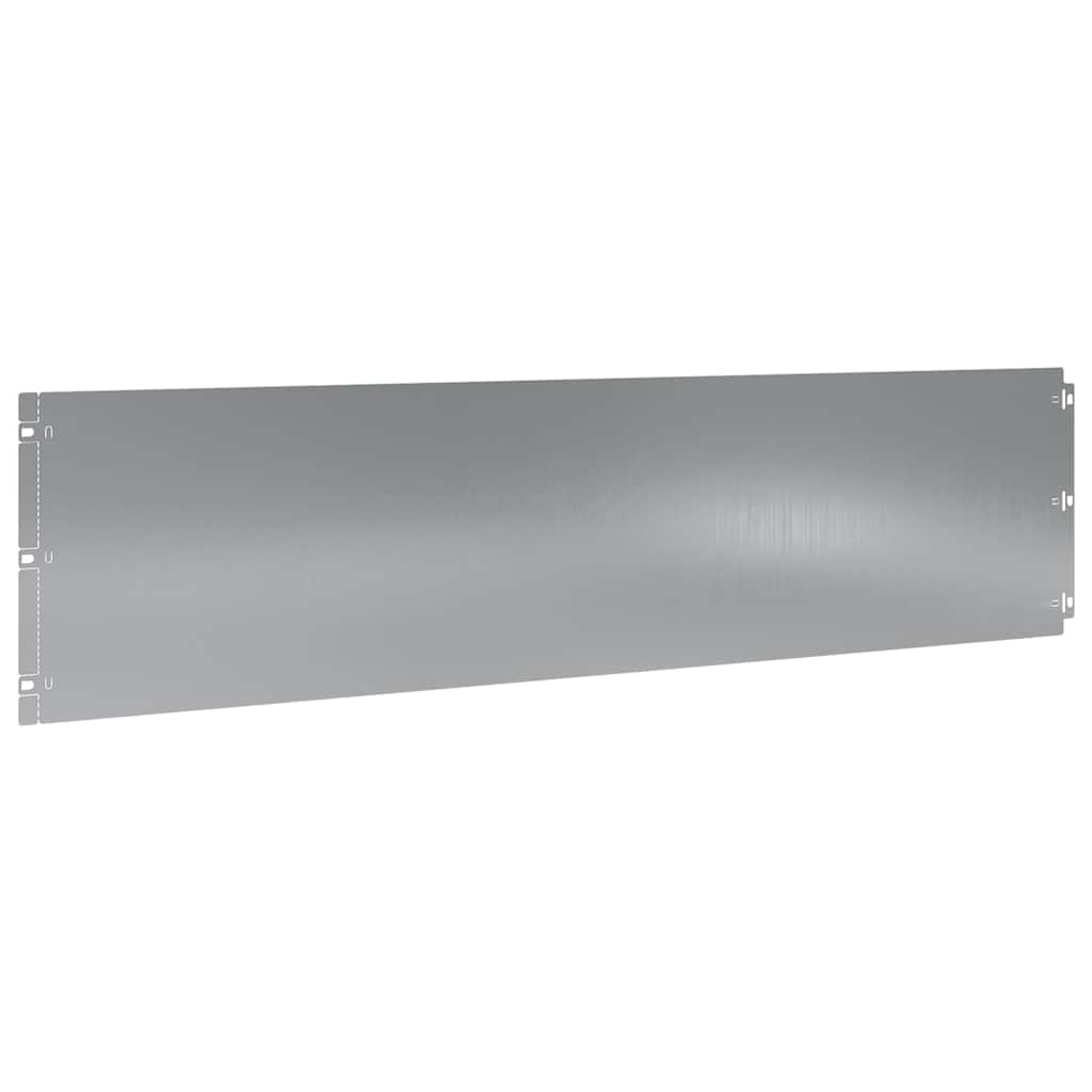 Plænekant 10 stk. 25 x 103 cm Galvaniseret stål Sølv