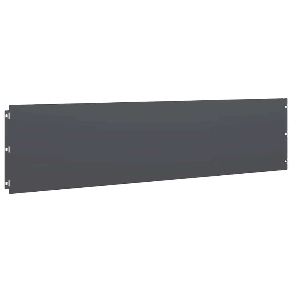 Plænekant 20 stk. 25 x 103 cm Koldvalset stål Antracit
