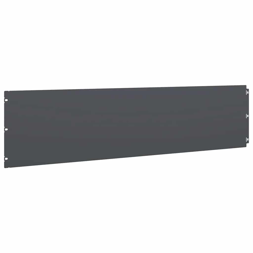 Plænekant 20 stk. 25 x 103 cm Koldvalset stål Antracit