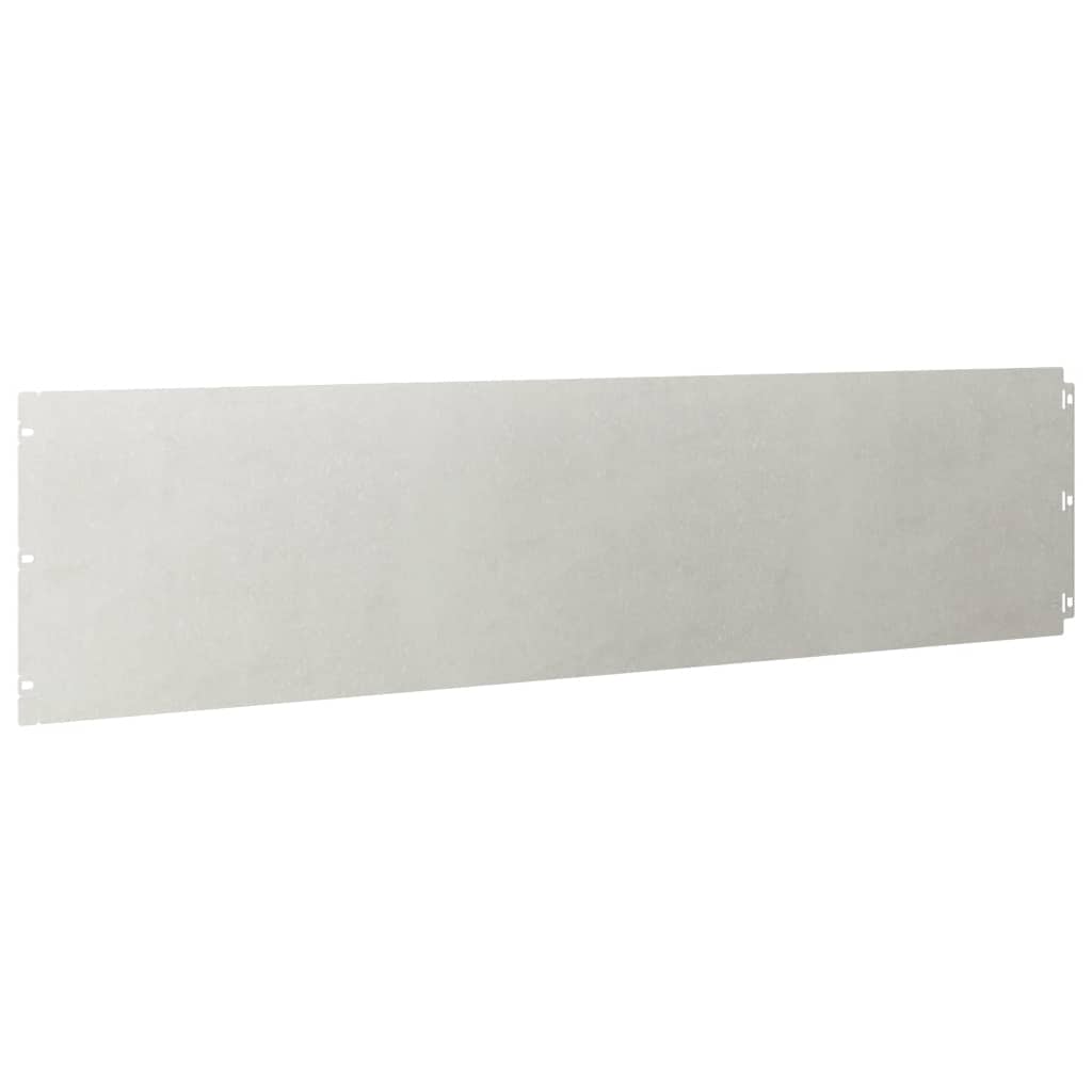Plænekant 20 stk. 25 x 103 cm Rustfrit stål Sølv