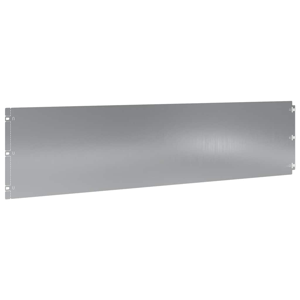Plænekant 20 stk. 25 x 103 cm Galvaniseret stål Sølv