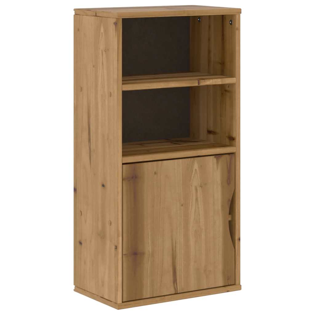 sideskab ODDA 40x24x79 cm massivt fyrretræ