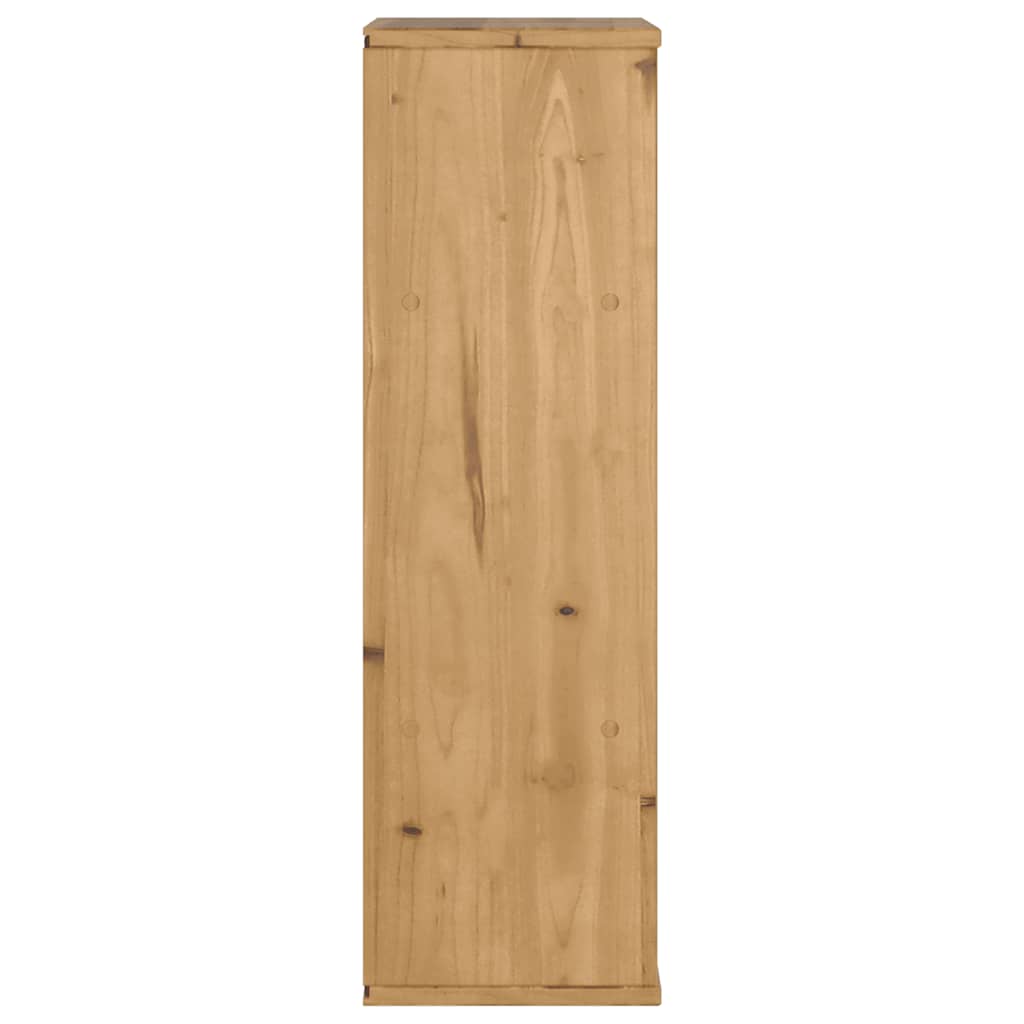 sideskab ODDA 40x24x79 cm massivt fyrretræ