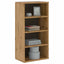 sideskab ODDA 40x24x79 cm massivt fyrretræ