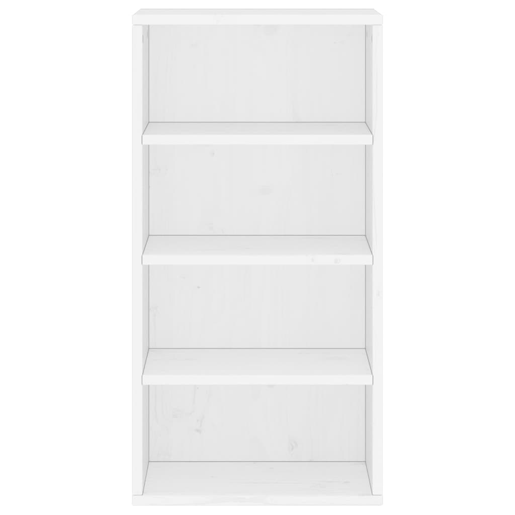 sideskab ODDA 40x24x79 cm massivt fyrretræ hvid