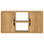 TV-skab ODDA 79x24x40 cm massivt fyrretræ