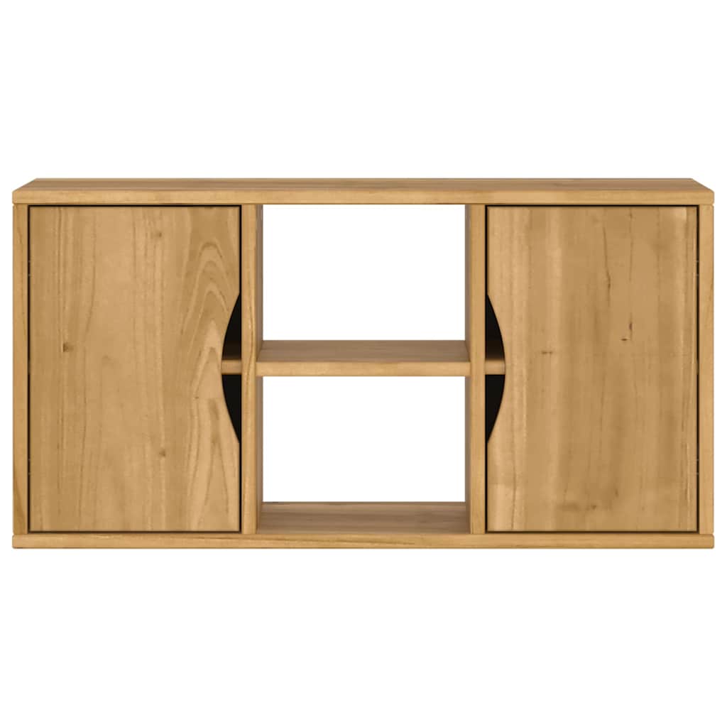 TV-skab ODDA 79x24x40 cm massivt fyrretræ