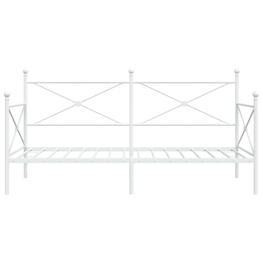 daybed uden madras 107x203 cm stål hvid