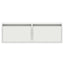 tv-skab med LED-lys 75x35,5x25 cm hvid