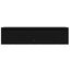 tv-skab med LED-lys 100X35,5x25 cm sort-eg