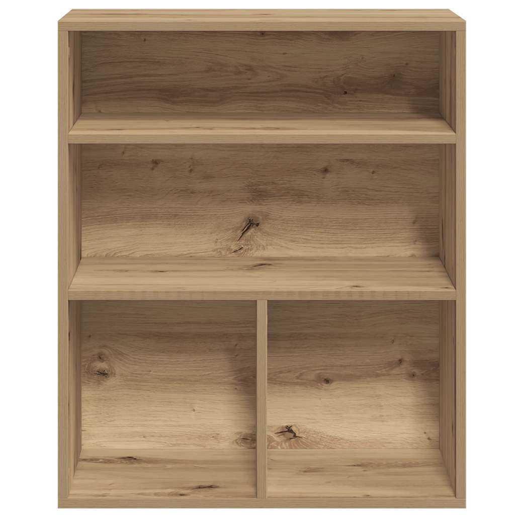 bogskab 60x30x71,5 cm konstrueret træ kunsteg