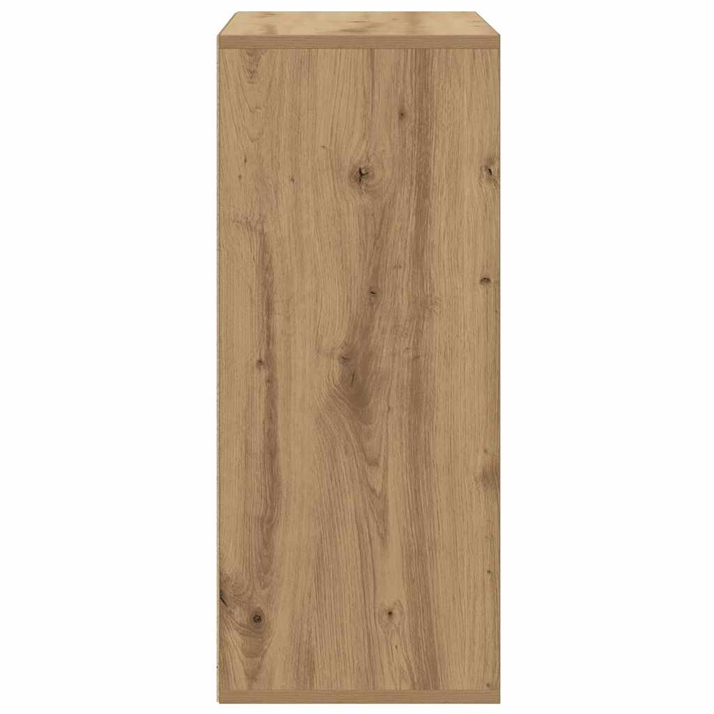 bogskab 60x30x71,5 cm konstrueret træ kunsteg