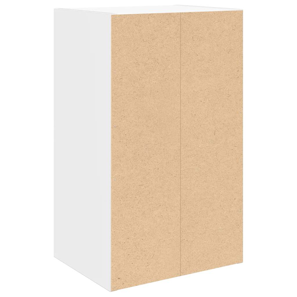 bogreol 31x24x52 cm konstrueret træ hvid