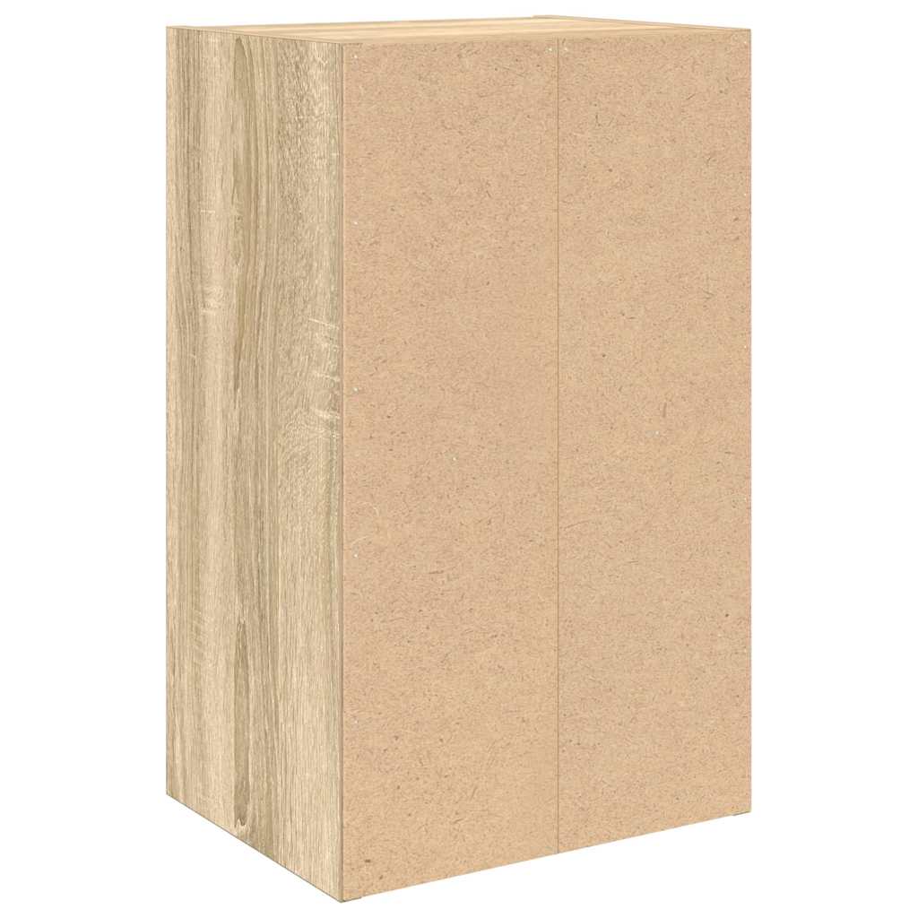 bogreol 31x24x52 cm konstrueret træ sonoma-eg