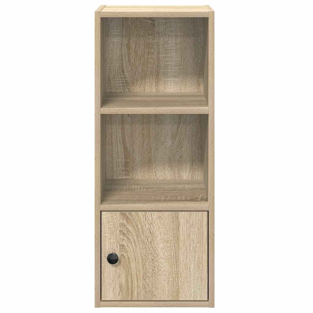bogreol 31x24x77 cm konstrueret træ sonoma-eg