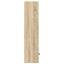 bogreol 31x24x102 cm konstrueret træ sonoma-eg