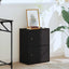 bogreol 40x24x52 cm konstrueret træ sort-eg