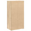bogreol 40x24x77 cm konstrueret træ sonoma-eg