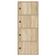 bogreol 40x24x102 cm konstrueret træ sonoma-eg