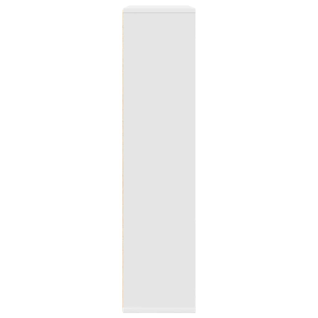 bogreol 89x24x101,5 cm konstrueret træ hvid