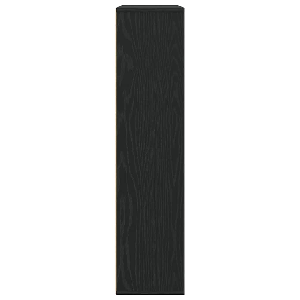 bogreol 89x24x101,5 cm konstrueret træ sort-eg