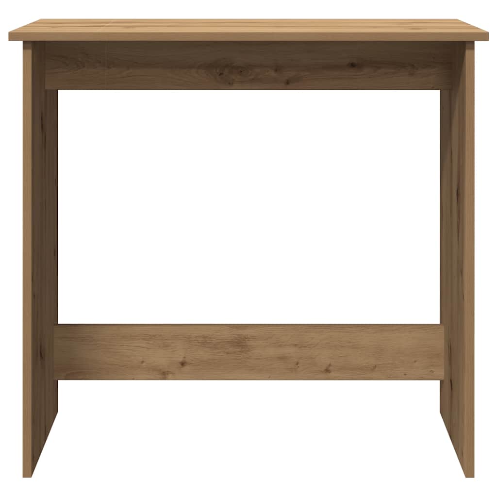 skrivebord 80x40x75 cm konstrueret træ kunsteg
