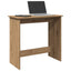skrivebord 80x40x75 cm konstrueret træ kunsteg