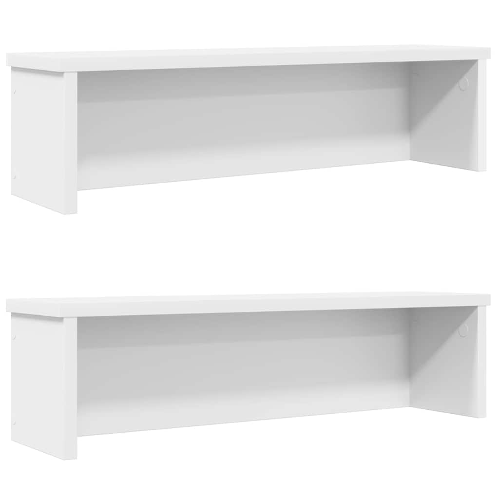 køkkenreoler kan stables 2 stk. 50x15x16 cm hvid