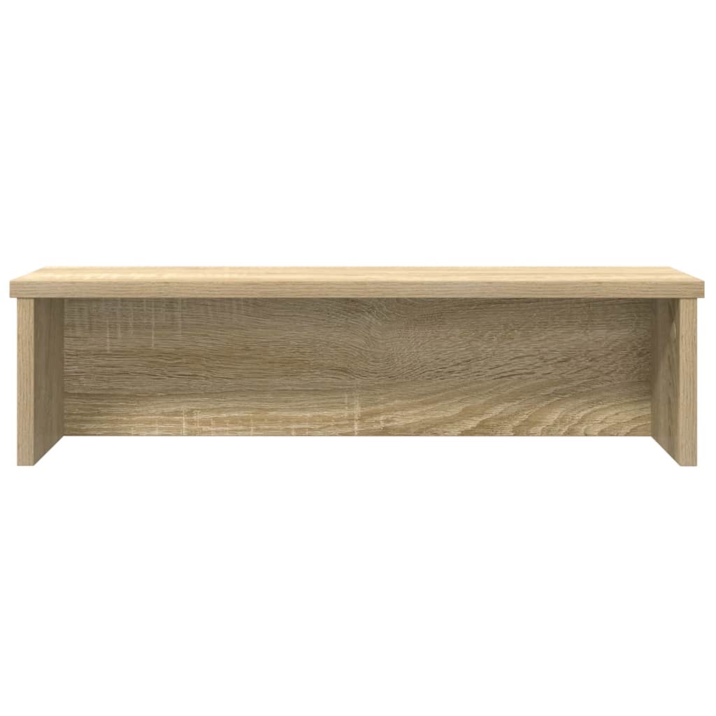 køkkenstativ kan stables 50x15x16 cm konstrueret træ sonoma-eg