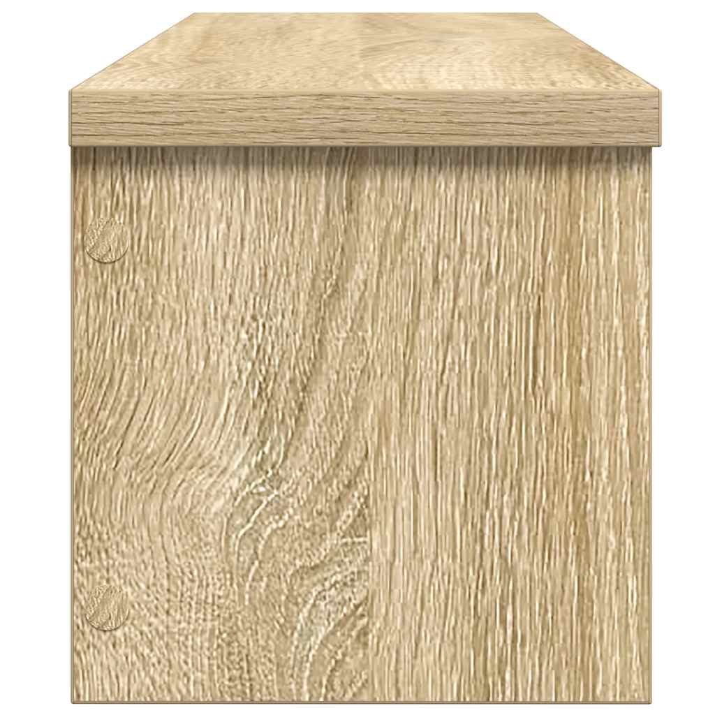 køkkenreoler kan stables 2 stk. 50x15x16 cm sonoma-eg