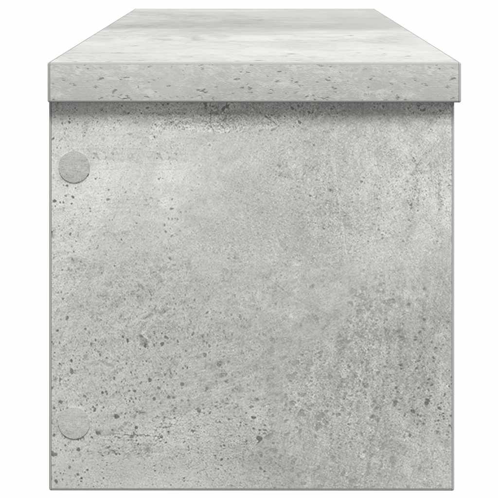 køkkenreoler kan stables 2 stk. 50x15x16 cm betongrå