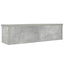 køkkenreoler kan stables 2 stk. 50x15x16 cm betongrå