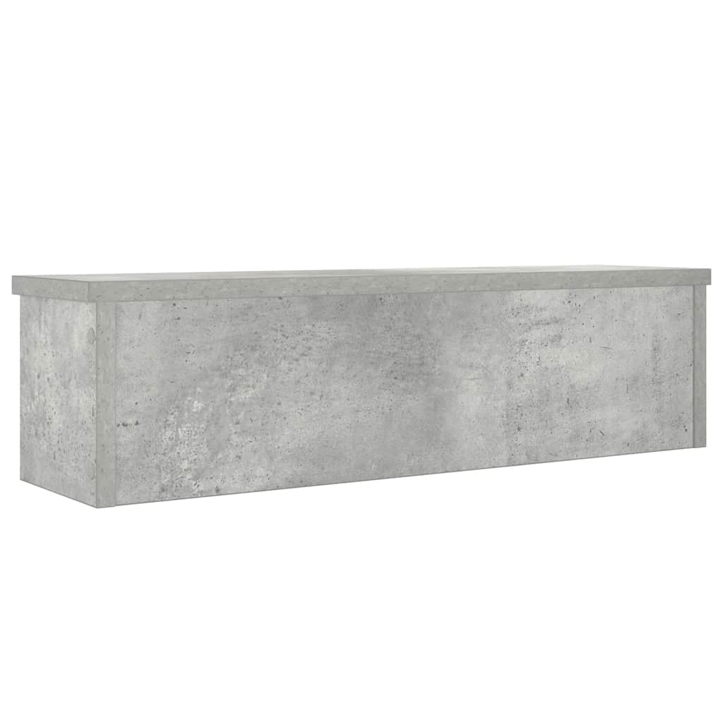 køkkenreoler kan stables 2 stk. 50x15x16 cm betongrå