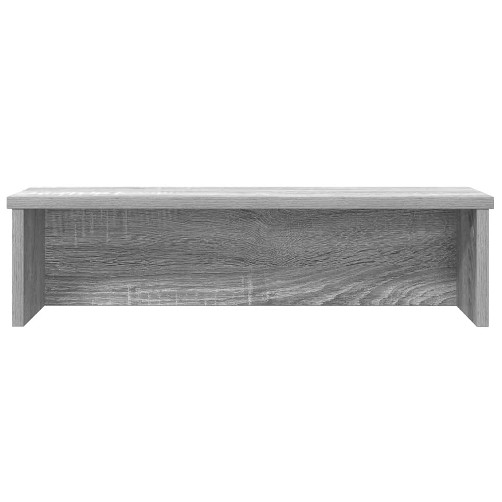 køkkenreoler kan stables 2 stk. 50x15x16 cm grå sonoma-eg