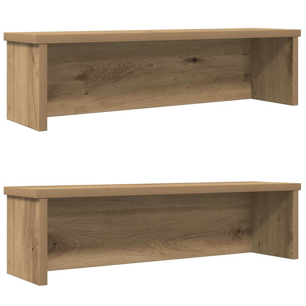 køkkenreoler kan stables 2 stk. 50x15x16 cm kunsteg
