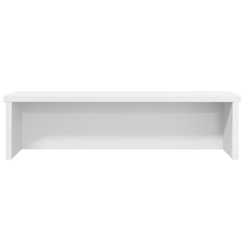 køkkenstativ kan stables 60x15x16 cm konstrueret træ hvid