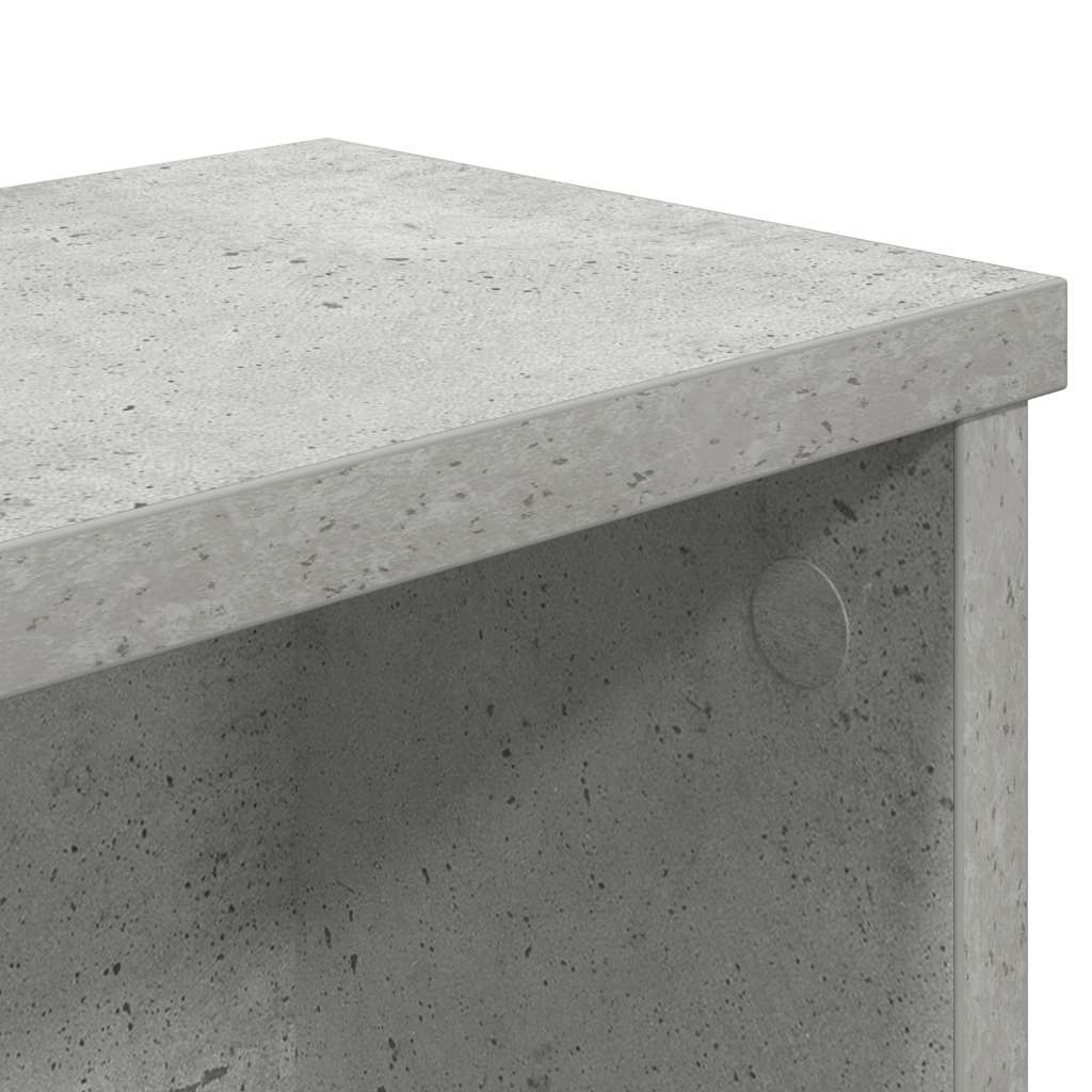 køkkenreoler kan stables 2 stk. 60x15x16 cm betongrå