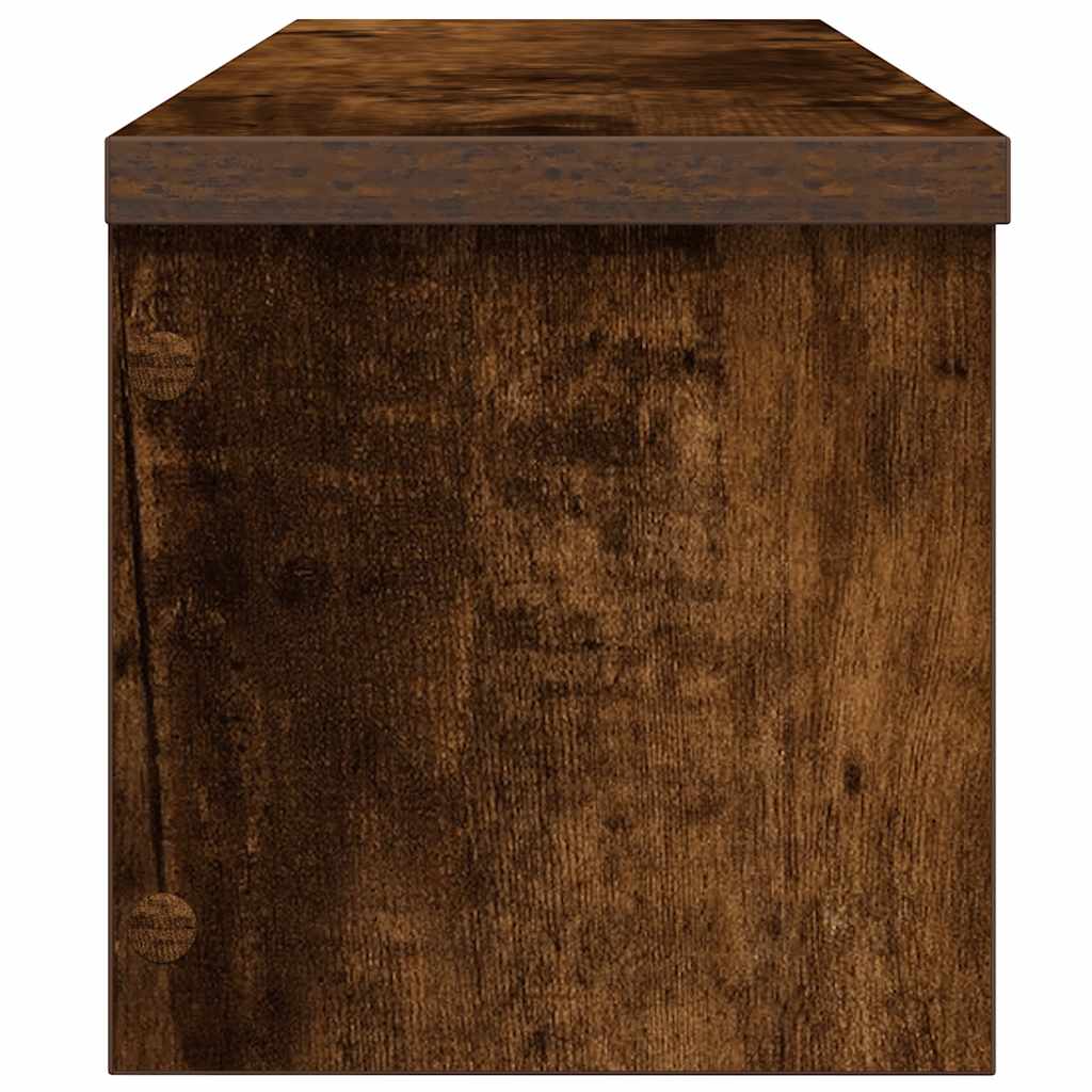 køkkenreoler kan stables 2 stk. 60x15x16 cm røget egetræsfarve